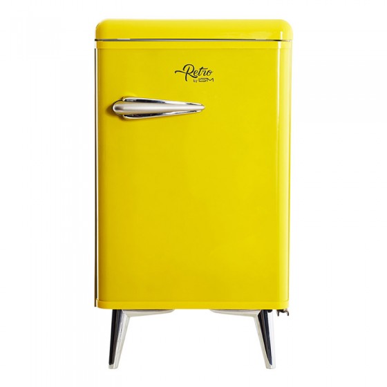 ISM SM-521 Retro Yellow Mini Bar 43lt 